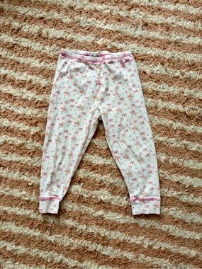Bonton Floral Pink Cotton Leggings